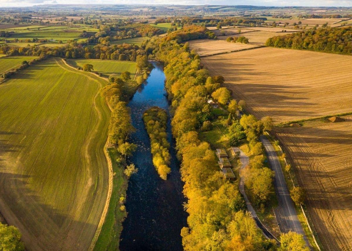 Whispering Waters Teesdale Lodges Gainford Eksteriør billede